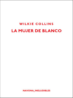 cover image of La mujer de blanco